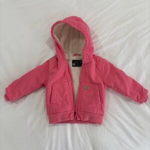 Carhartt Canvas Insulated Hooded Active Toddler Jacket